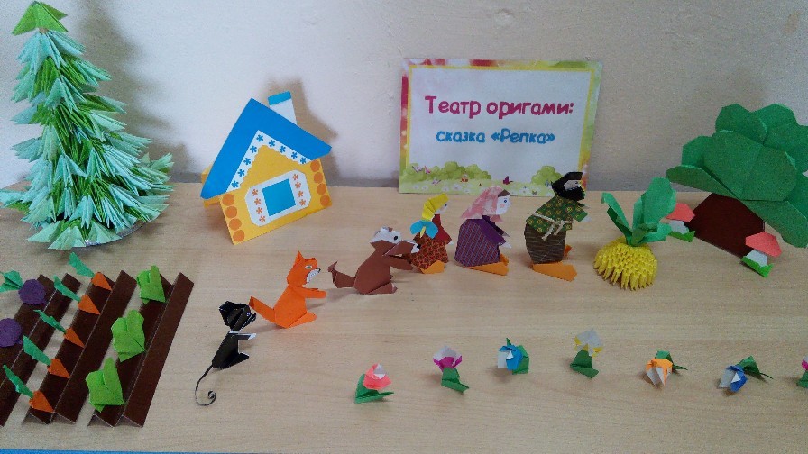 Набор для творчества Новогодняя сказка Оригами